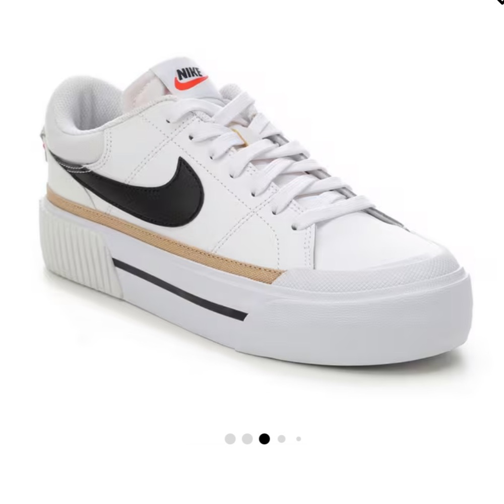 Women’s Nike Court Legacy Lift platform shoes